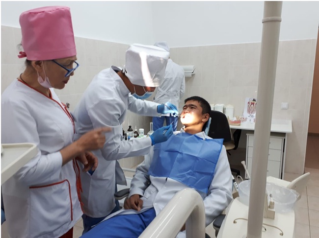 Открытый урок по теме: «Клиника и лечение кариеса в зависимости от степени поражения зубов( в стадии пятна, поверхностного и среднего кариеса)